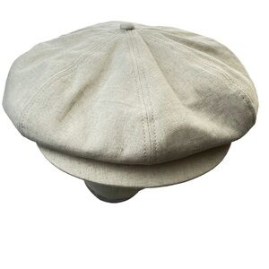 Stewart‎ of Scotland est 1872 Stylish Linen Flat Cap Newsboy